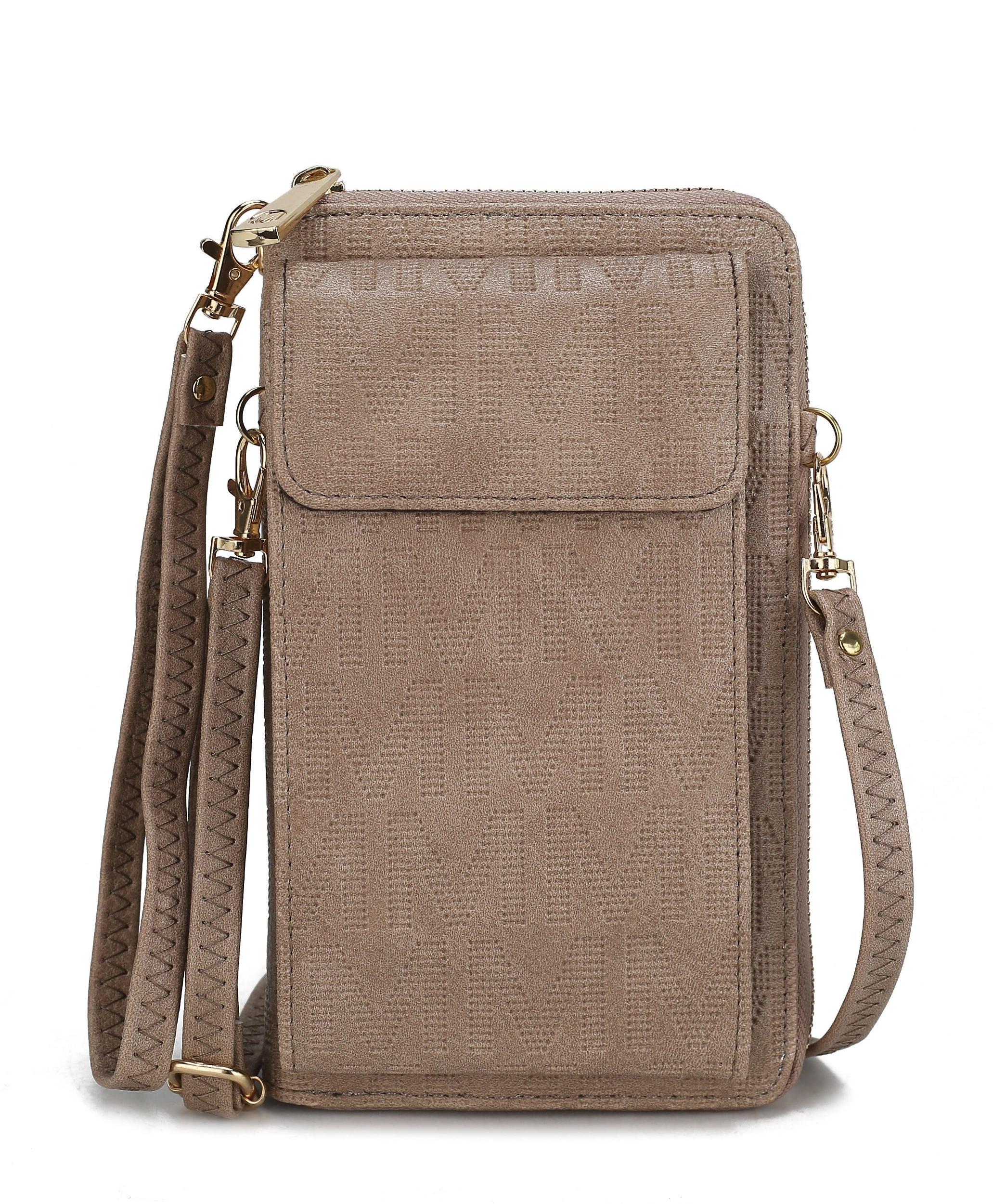 MKF Collection Women's Caddy Signature Phone Crossbody Female Product Image
