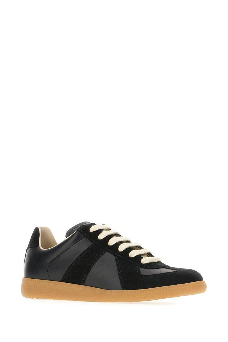 MAISON MARGIELA Black Replica Low Sneakers Product Image