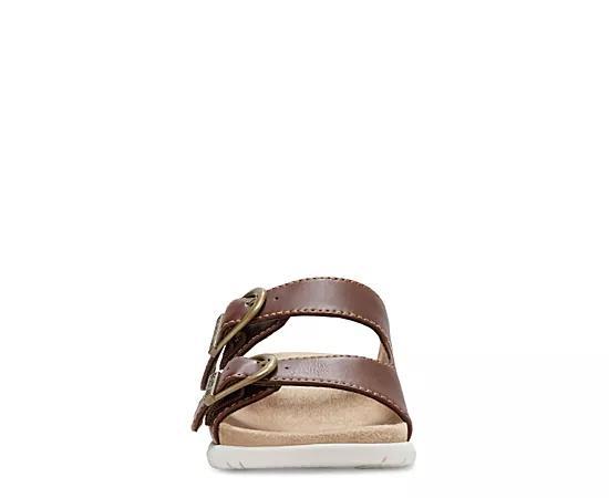 Eastland Avery Women's Slide Sandals, Size: 9, Dark Brown Product Image