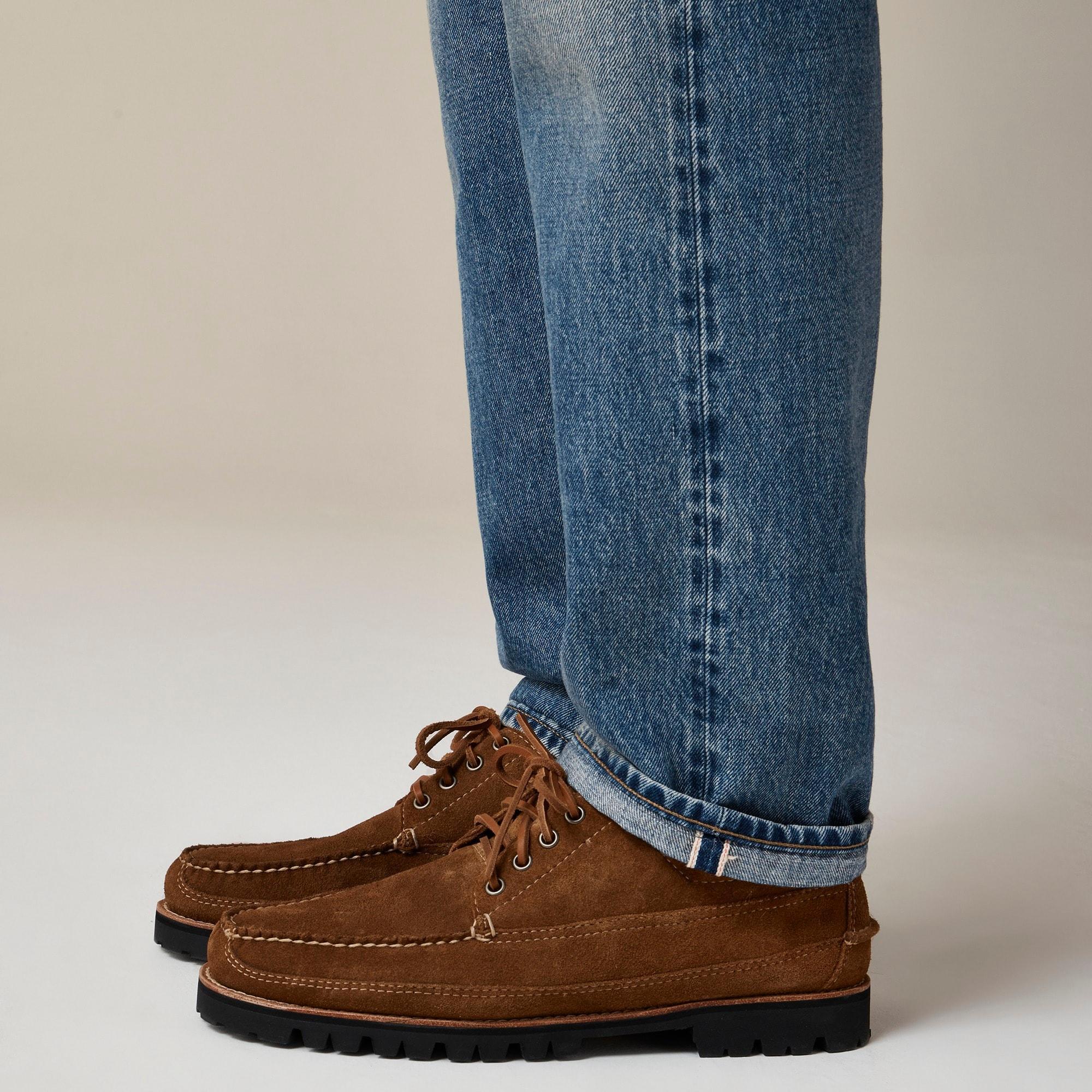 Classic jean in medium wash Japanese selvedge denim Product Image