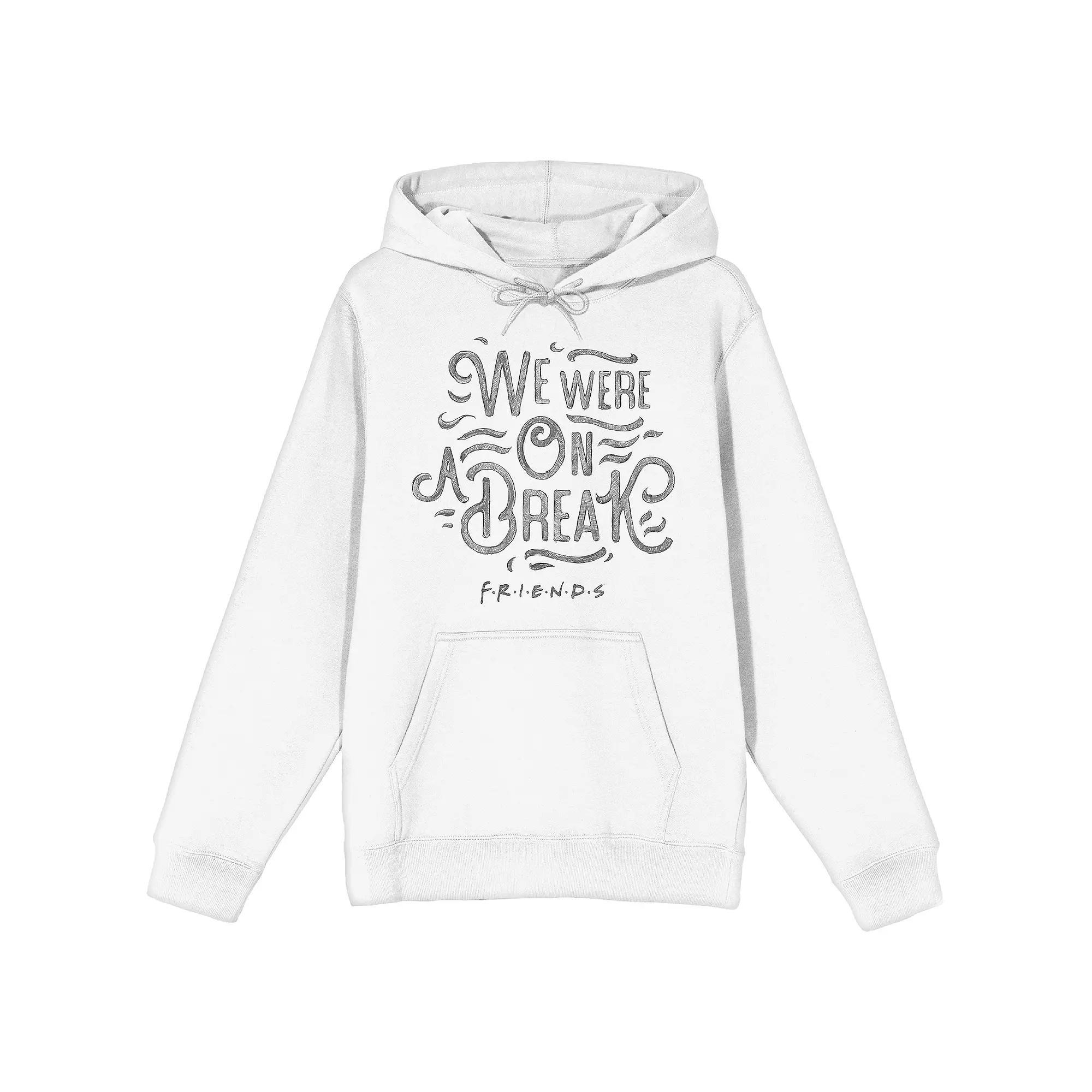 Mens We Were on a Break Friends Hoodie Product Image