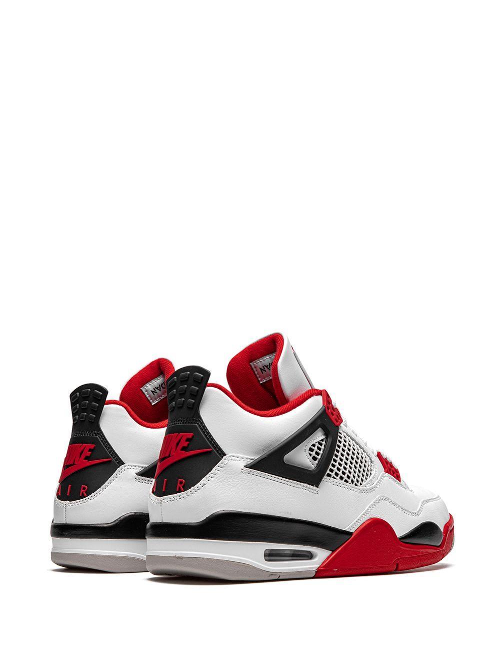 Air Jordan 4 Retro "Fire Red 2020" sneakers Product Image