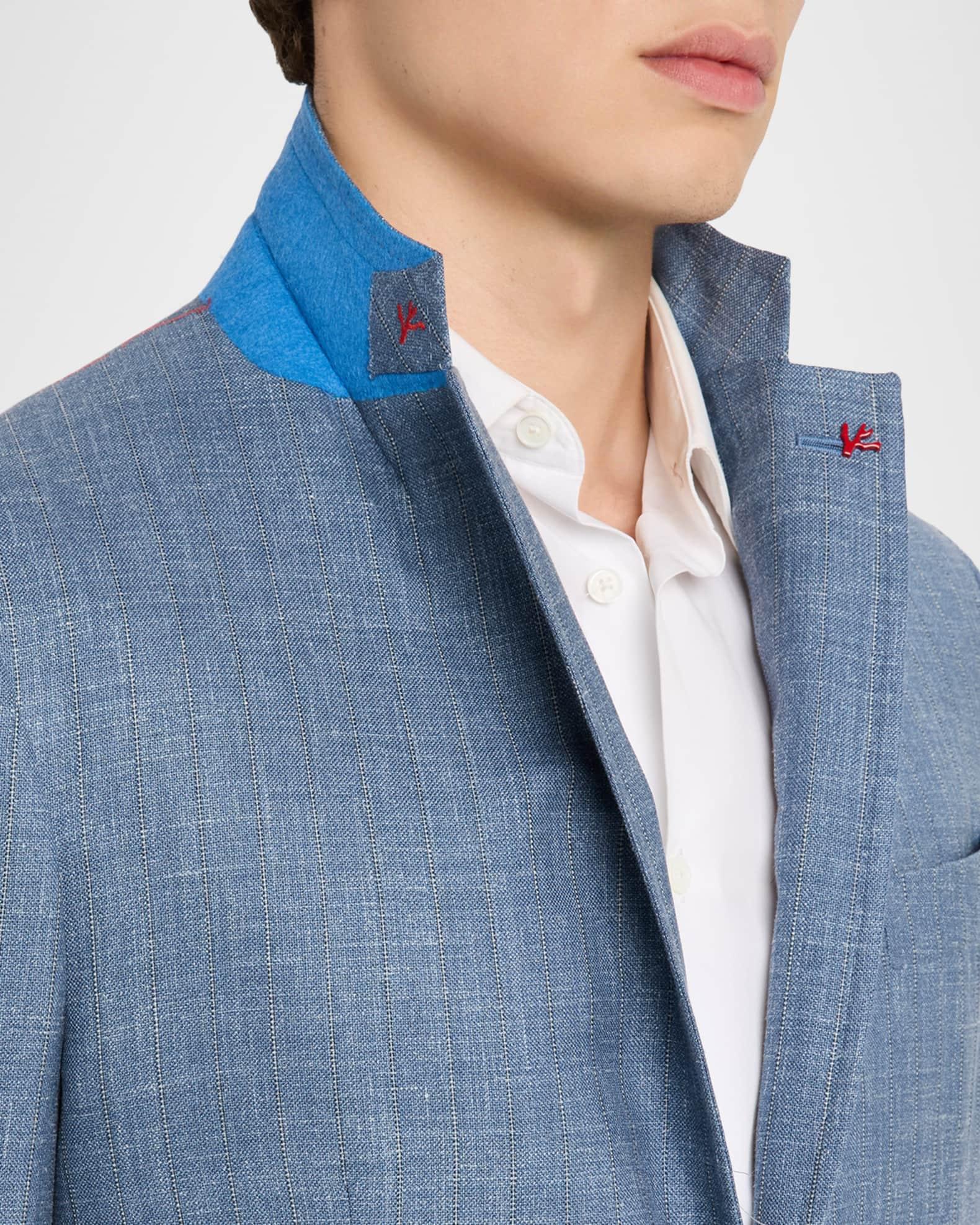 Men's Thin Stripe Single-Breasted Suit Product Image