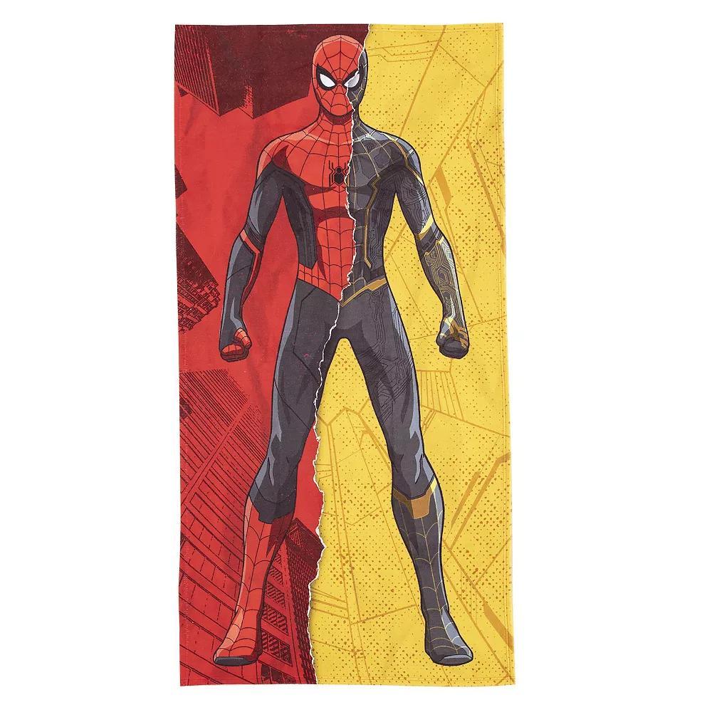 Kids' Spider-Man Red Gold Rip Beach Towel Product Image
