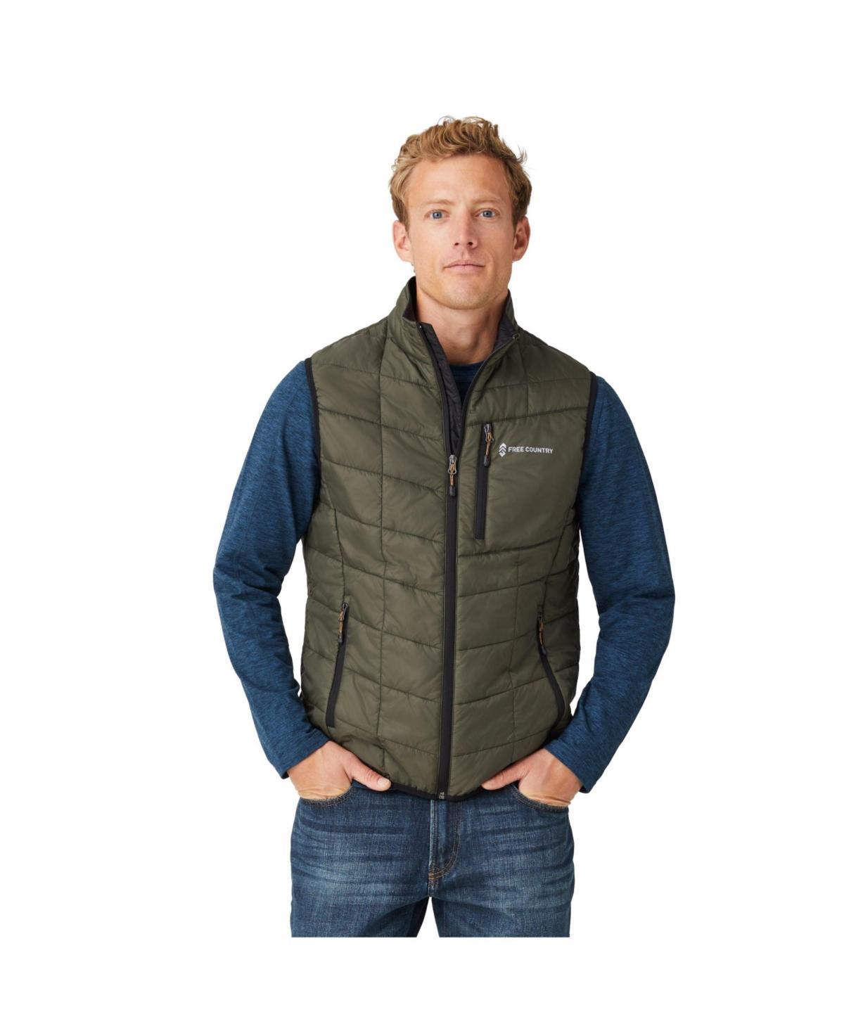 Free Country Mens Stimson Puffer Vest - Black Product Image