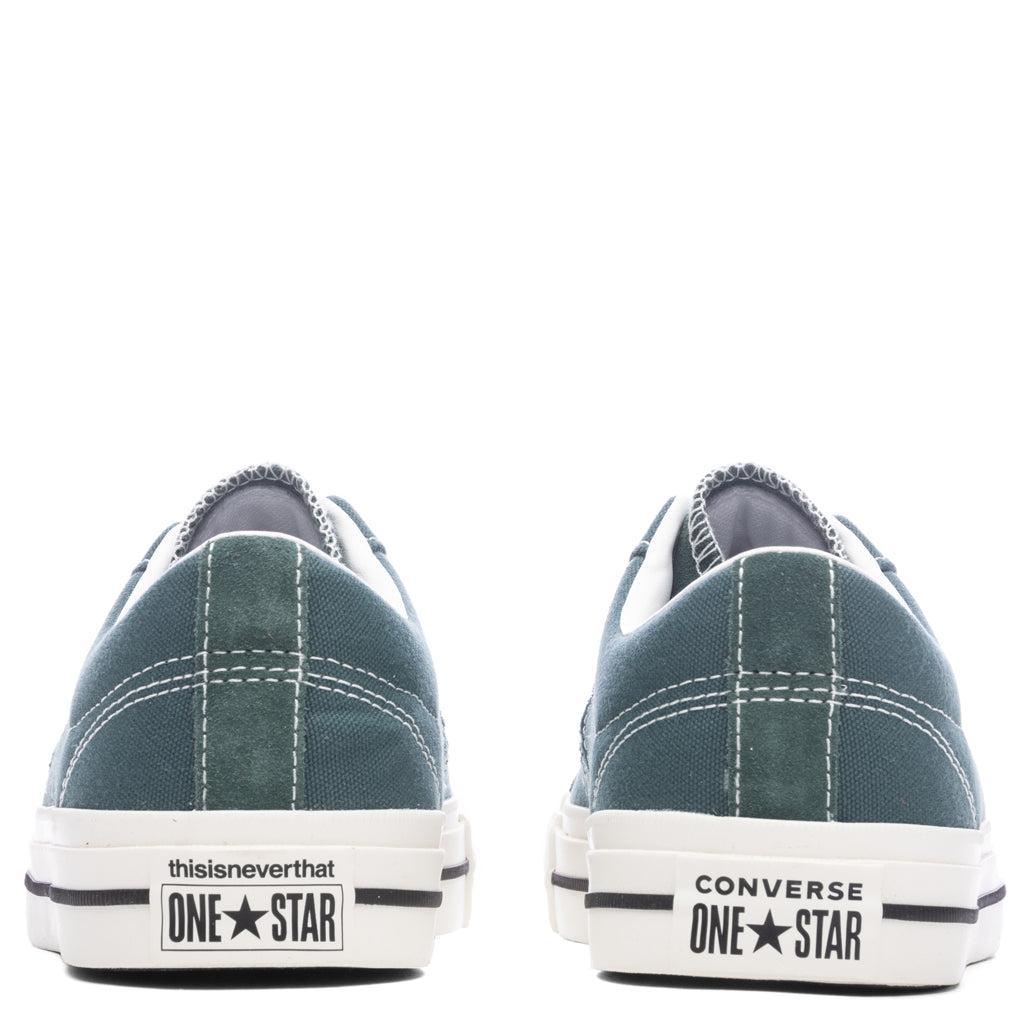 Converse x This is Never That One Star Pro Ox - Trekking Green/Black/White Male Product Image