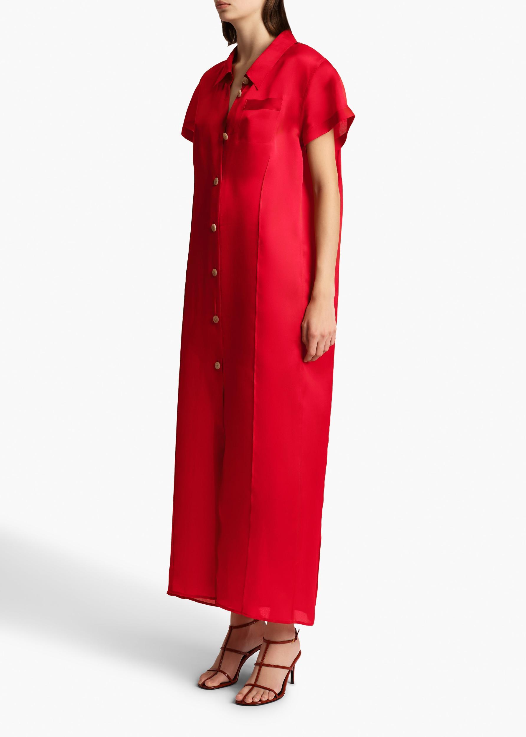Effy Dress in Raspberry Product Image