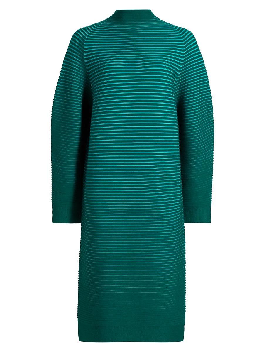 Womens Circle Knit Midi-Dress Product Image