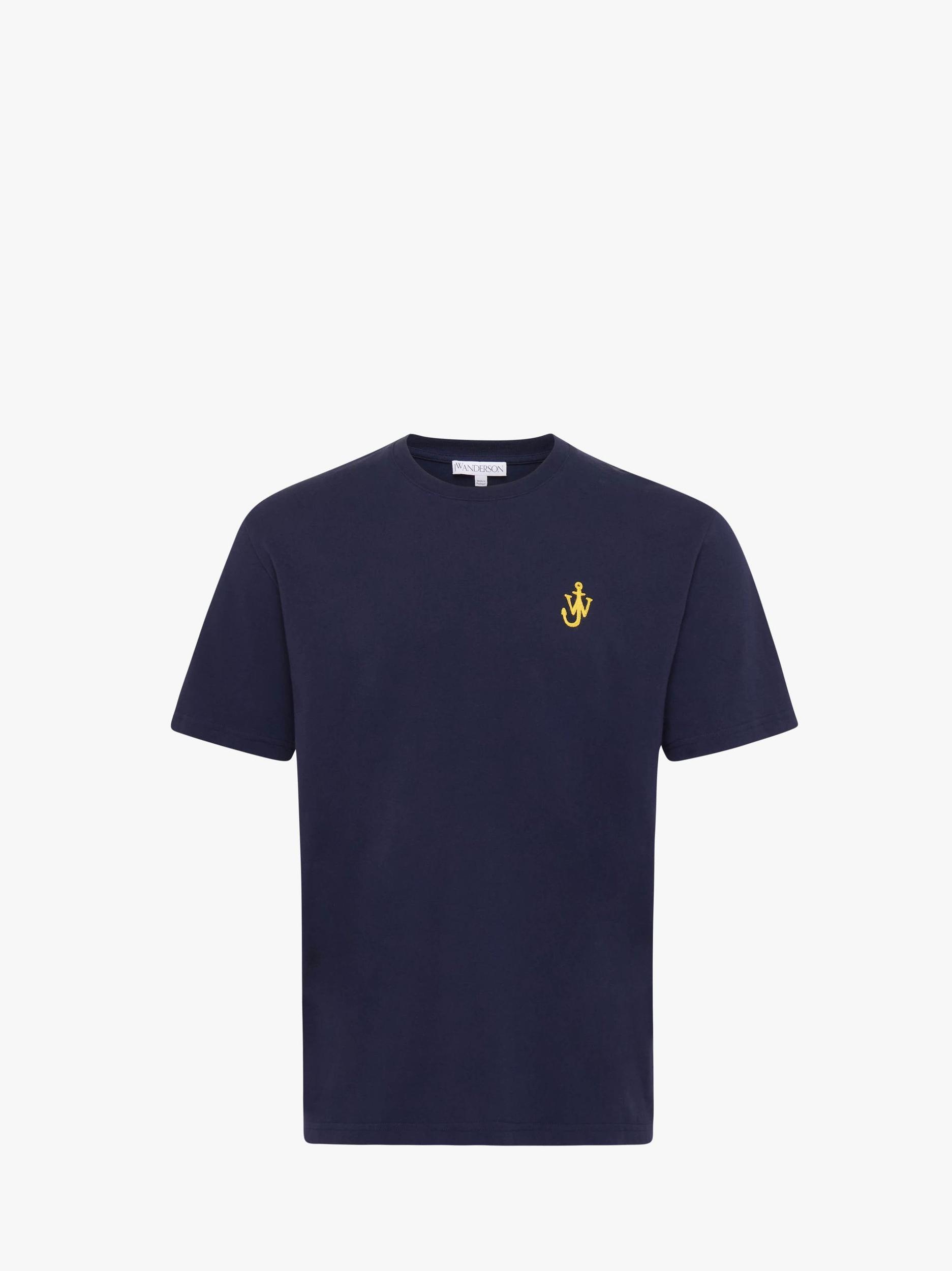 T-SHIRT WITH ANCHOR EMBROIDERY Product Image