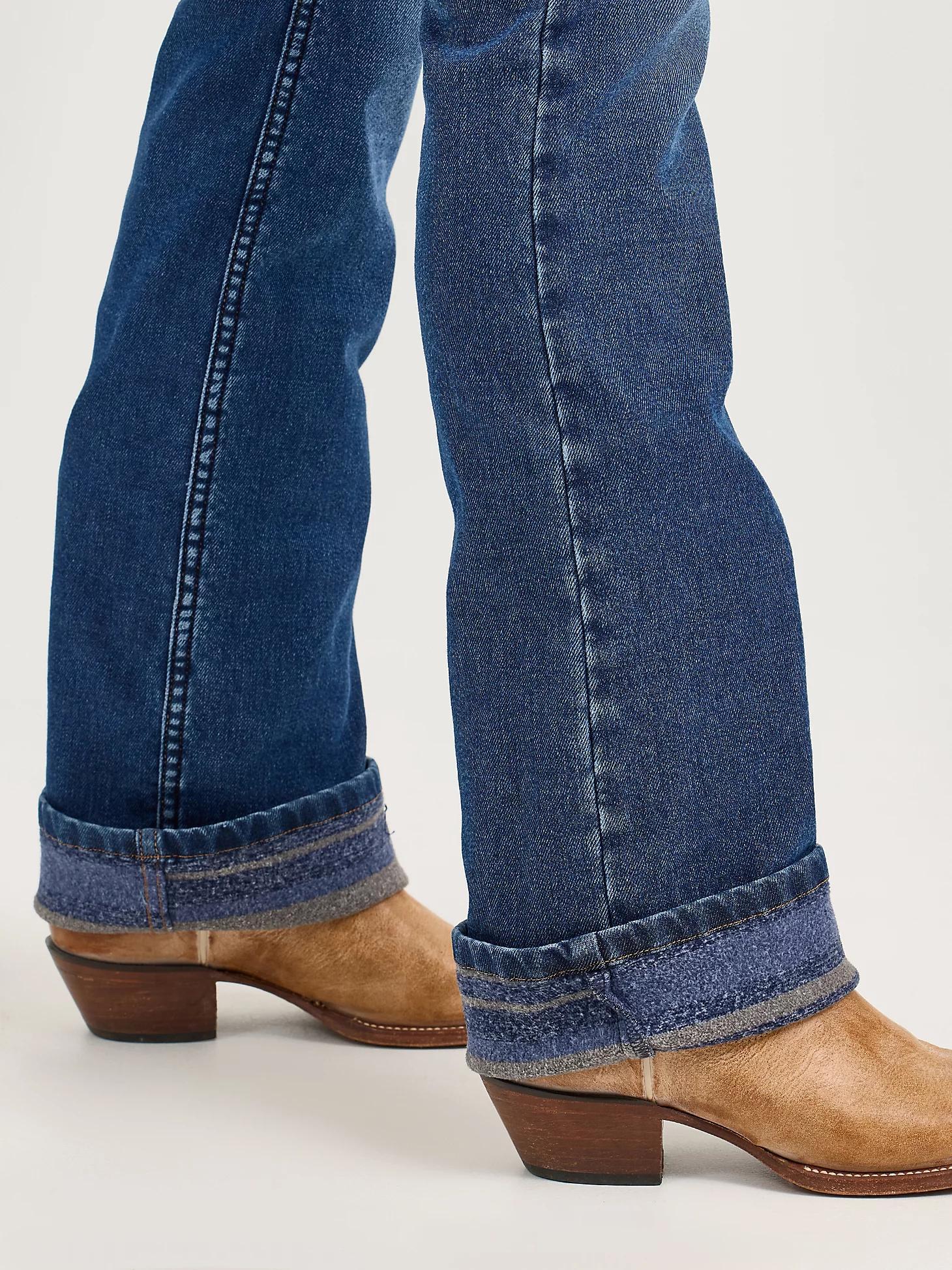 Women's Wrangler Retro® Mae Lined Bootcut Jean | Women's JEANS | Wrangler® Product Image