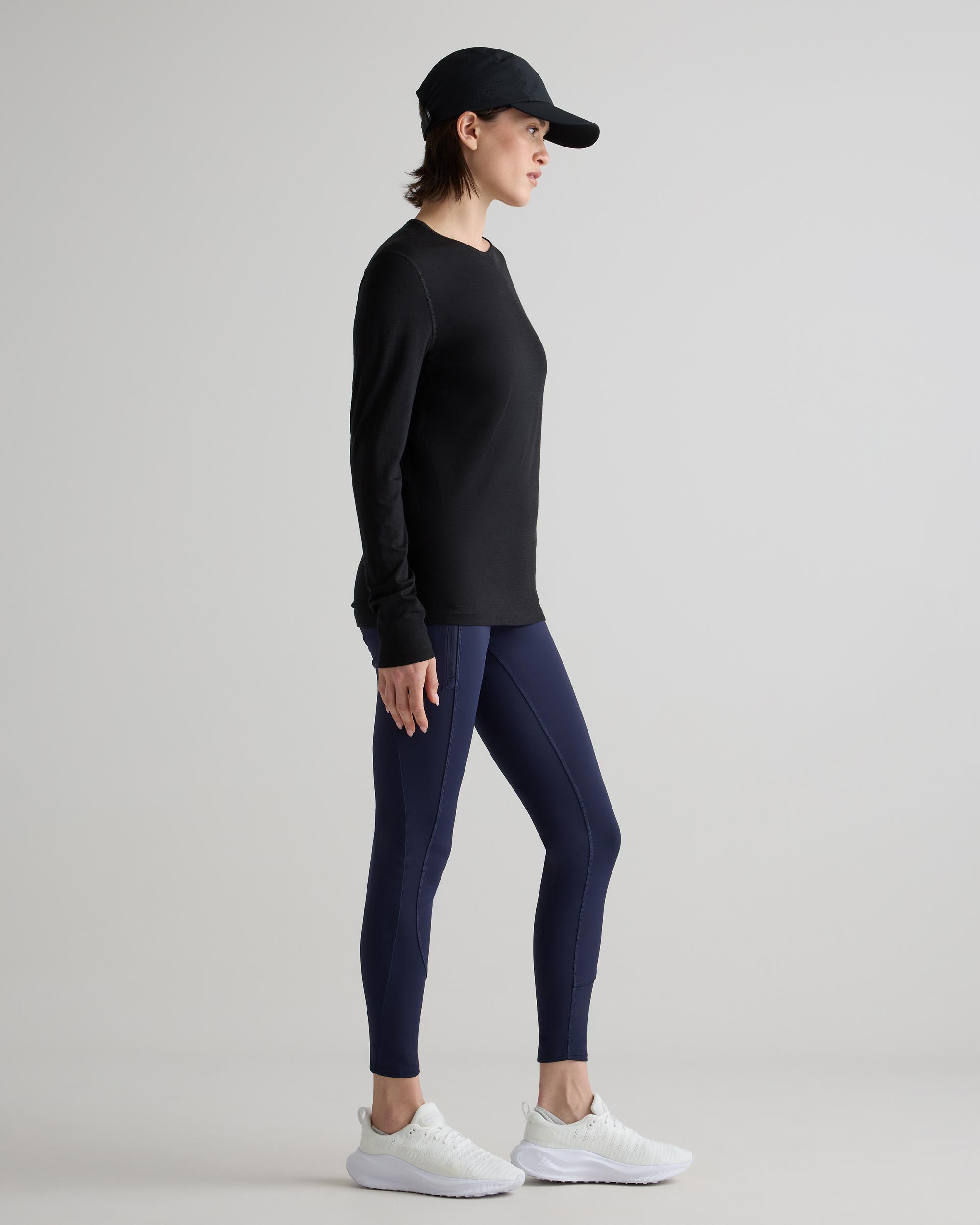 Quince | Women's 100% Merino Wool All-Season Long Sleeve Base Layer Size XL, Merino/Cotton Product Image