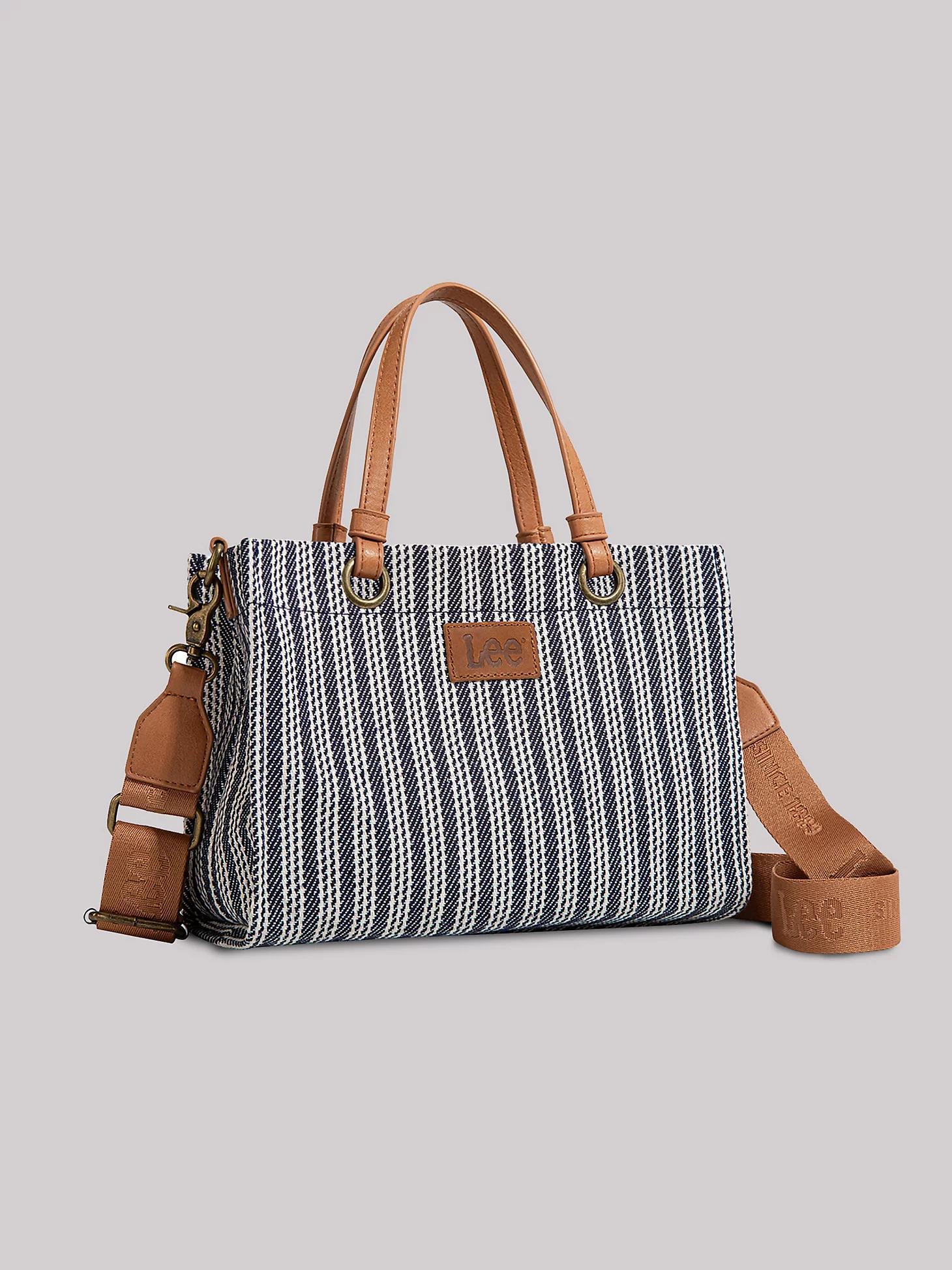 Women's Stripe Logo Handbag | Women's Accessories | Lee® Product Image