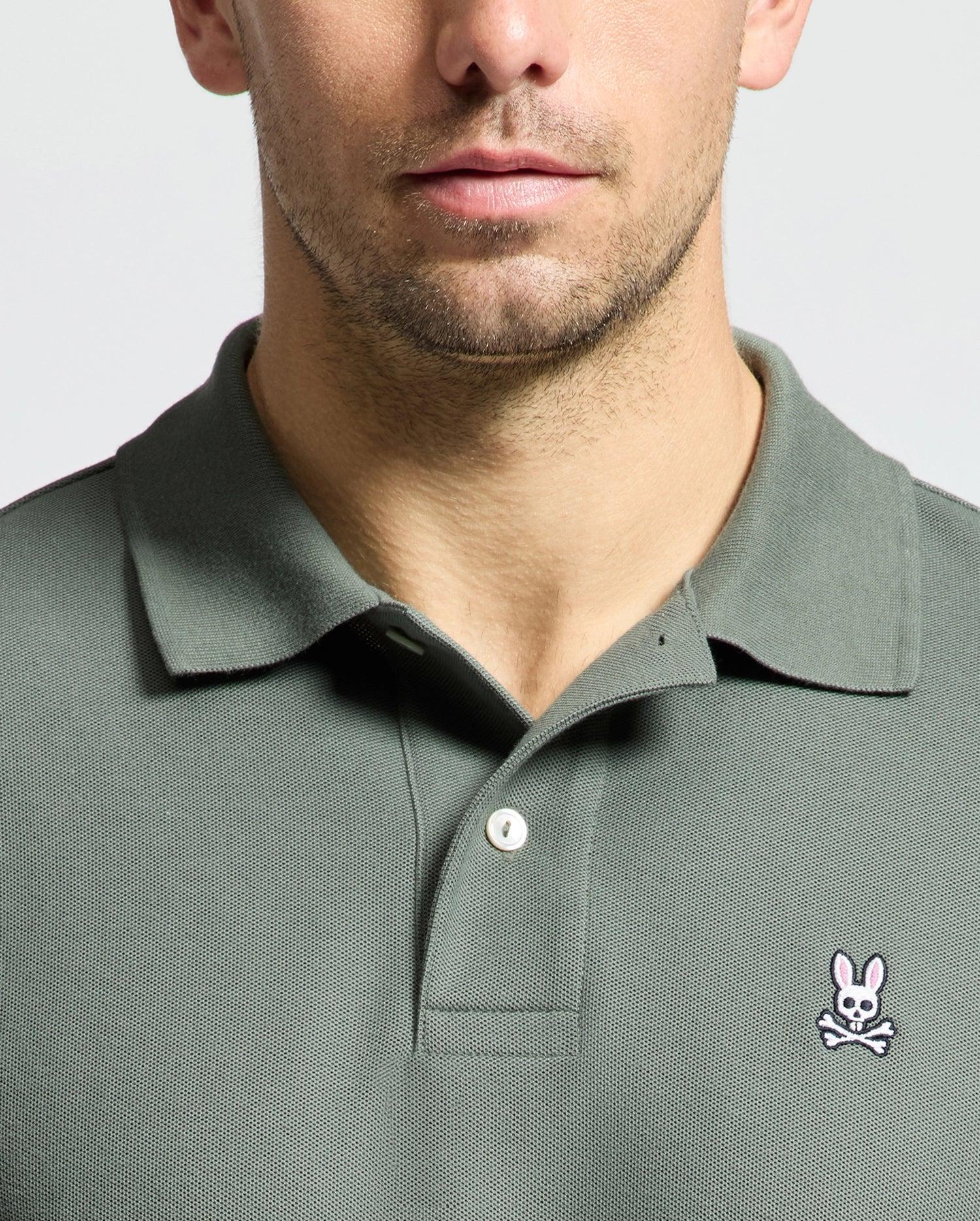 MENS CLASSIC PIQUE POLO SHIRT - B6K001B200 Product Image
