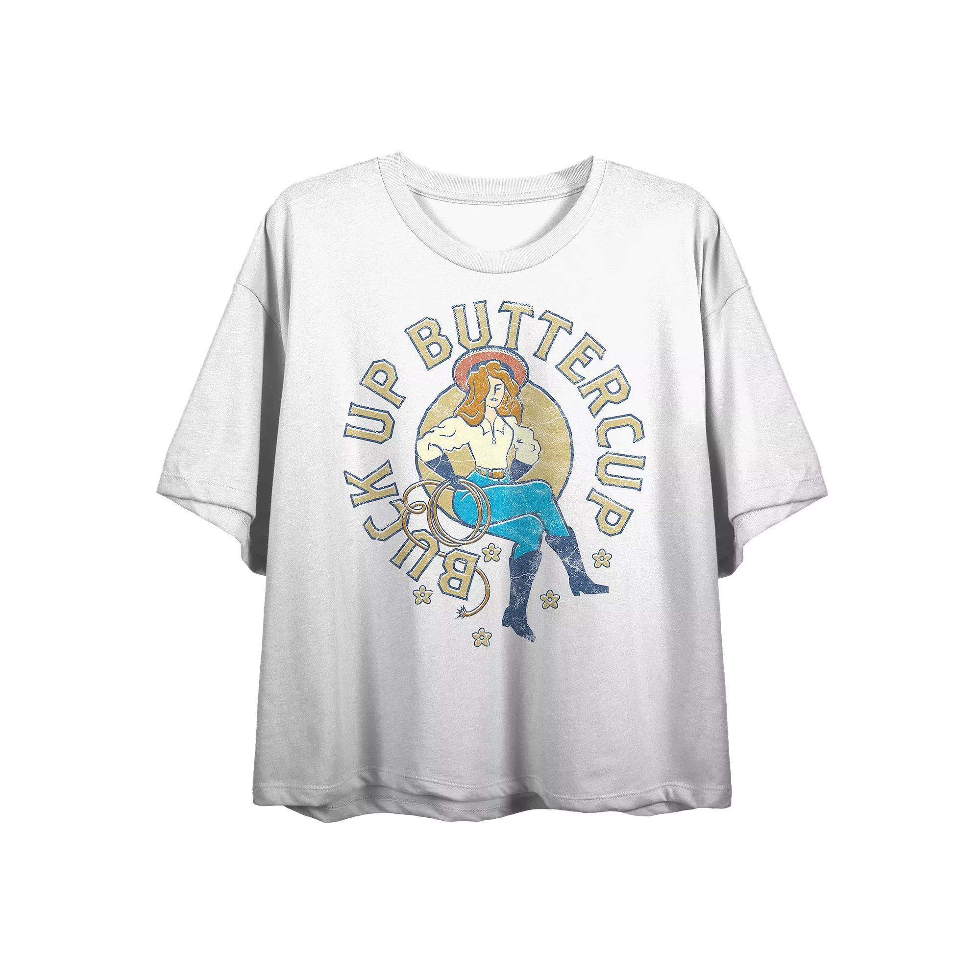 Juniors' Western Cowgirl Graphic Tee, Girl's, Size: Large, Black Product Image