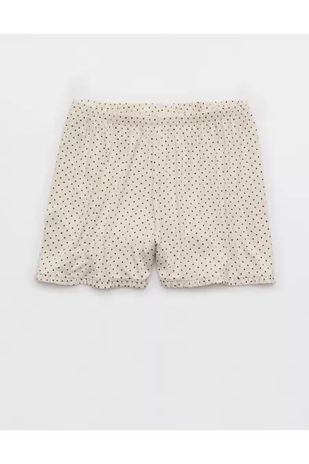Aerie Real SoftÂ® Ruffle Boxer Short Women's Product Image