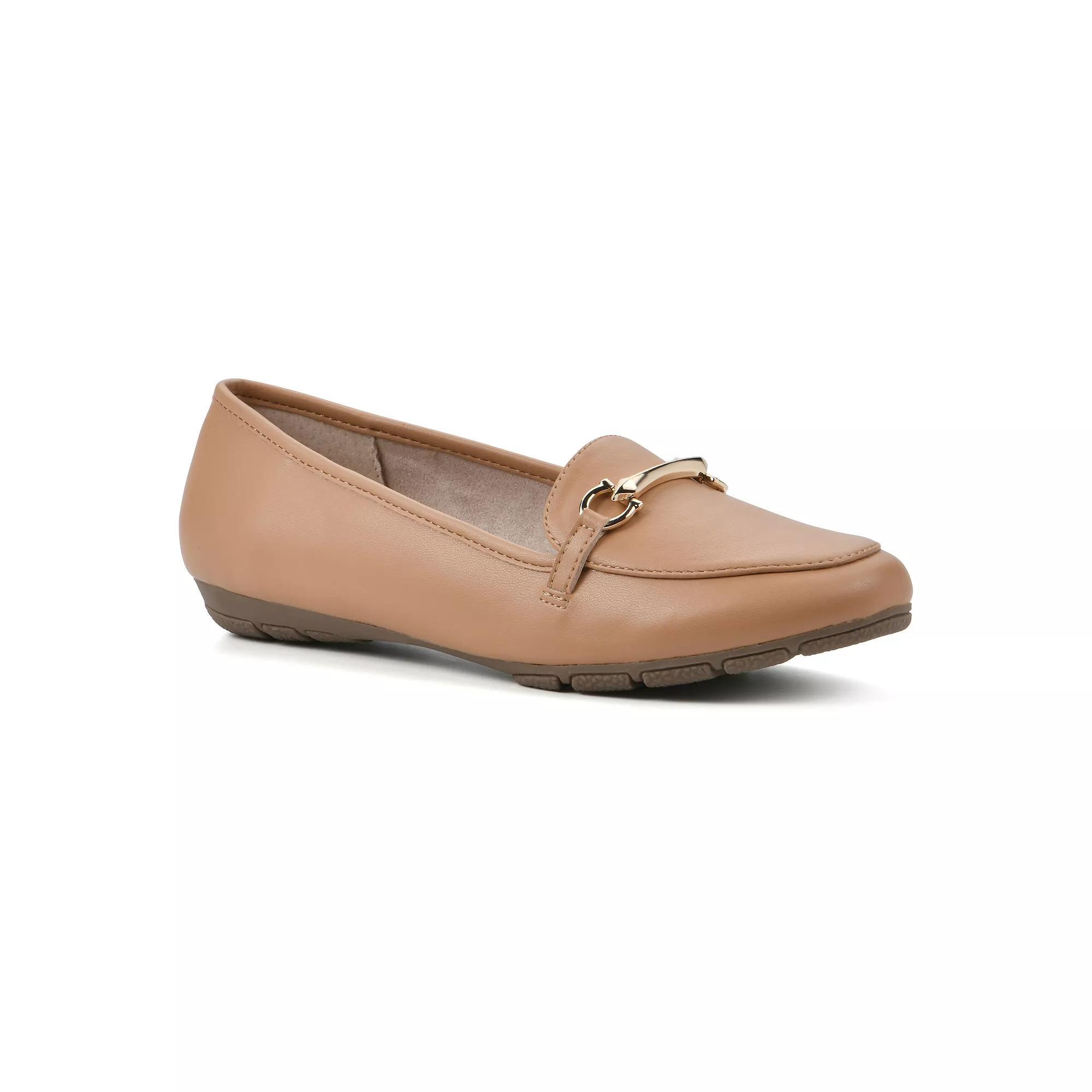Cliffs by White Mountain Glowing Women's Loafers, Size: 7.5 Wide, Lt  Smo Product Image