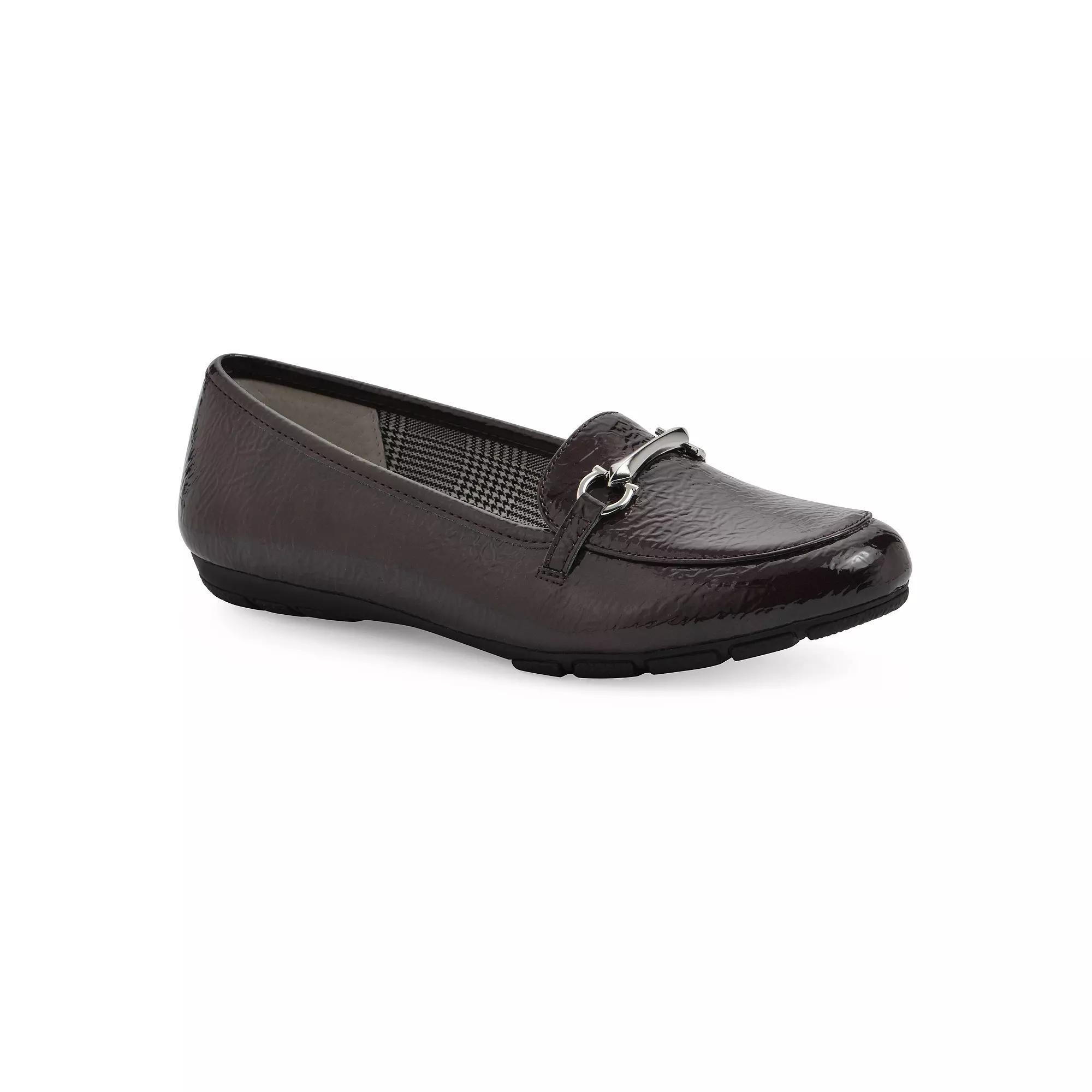 Cliffs by White Mountain Glowing Women's Loafers, Size: 6.5, Blue Patent Product Image