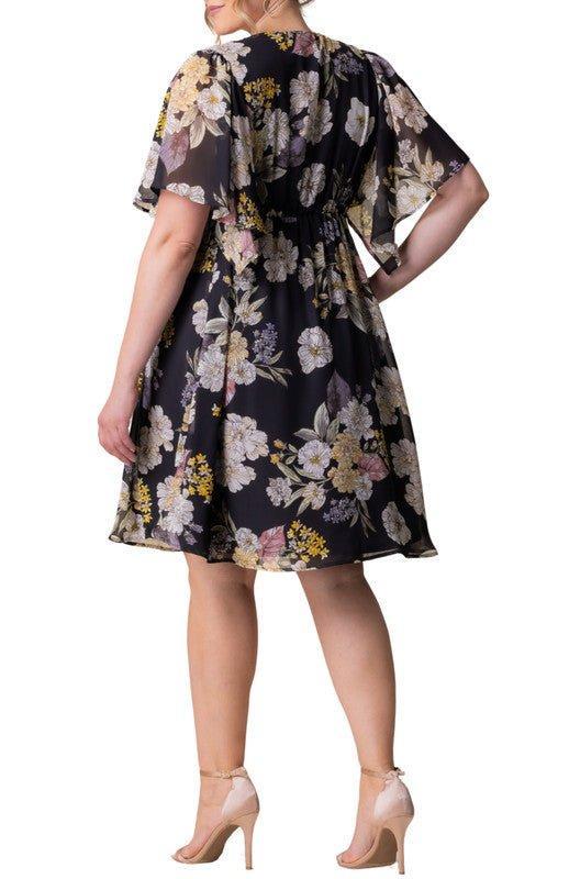 Florence Flutter Sleeve Dress - Plus Product Image