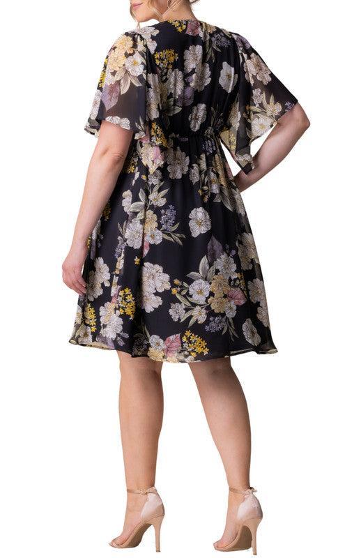 Florence Flutter Sleeve Dress - Plus Product Image