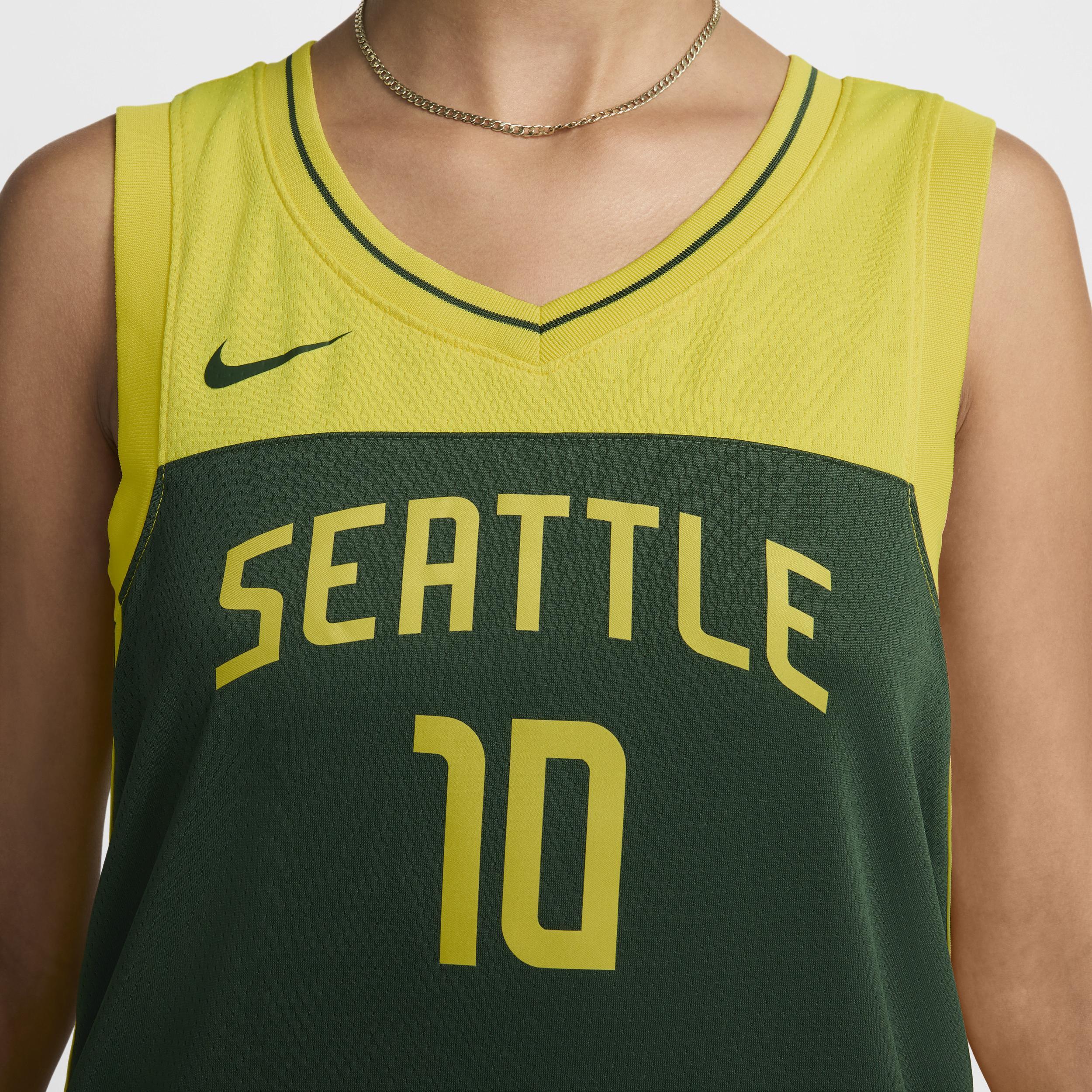 Womens Nike Sue Bird Seattle Storm 2021 Explorer Edition Victory Player Jersey Product Image