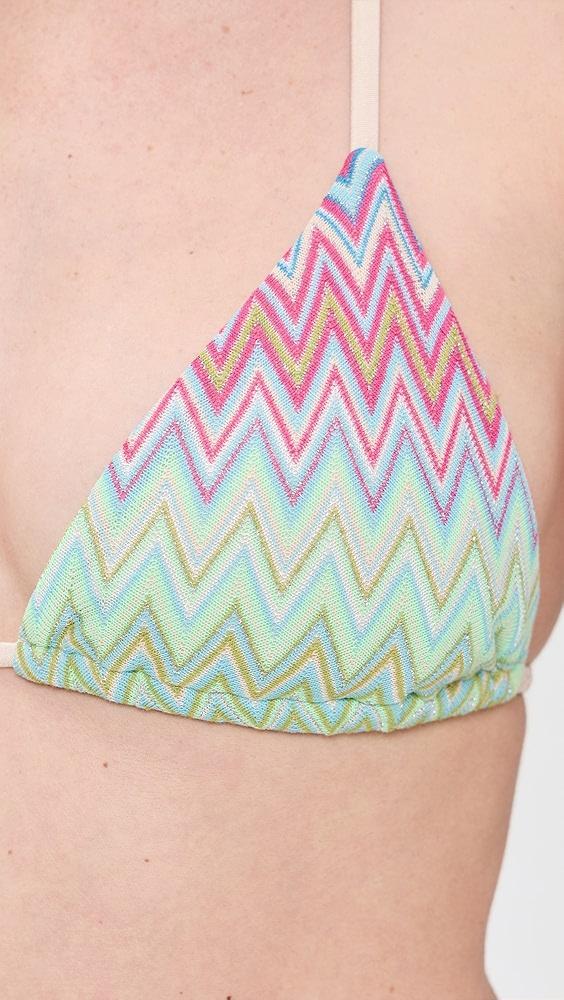 PQ Swim Triangle Bikini Top | Shopbop Product Image