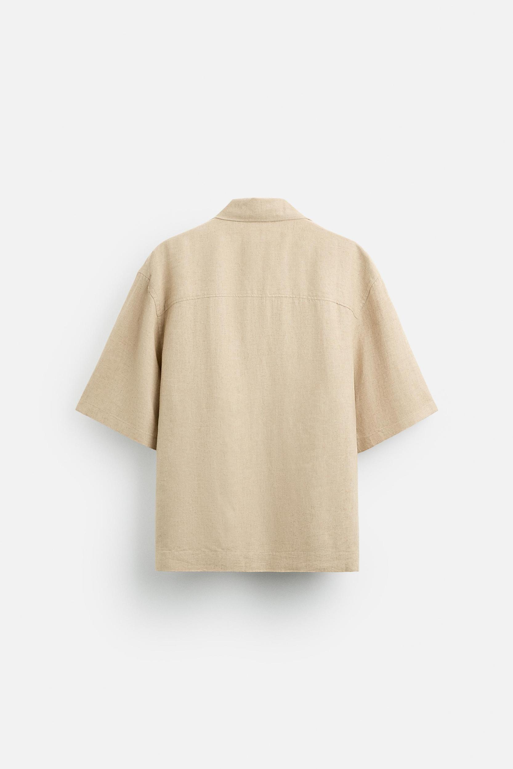 LINEN - VISCOSE SHIRT Product Image