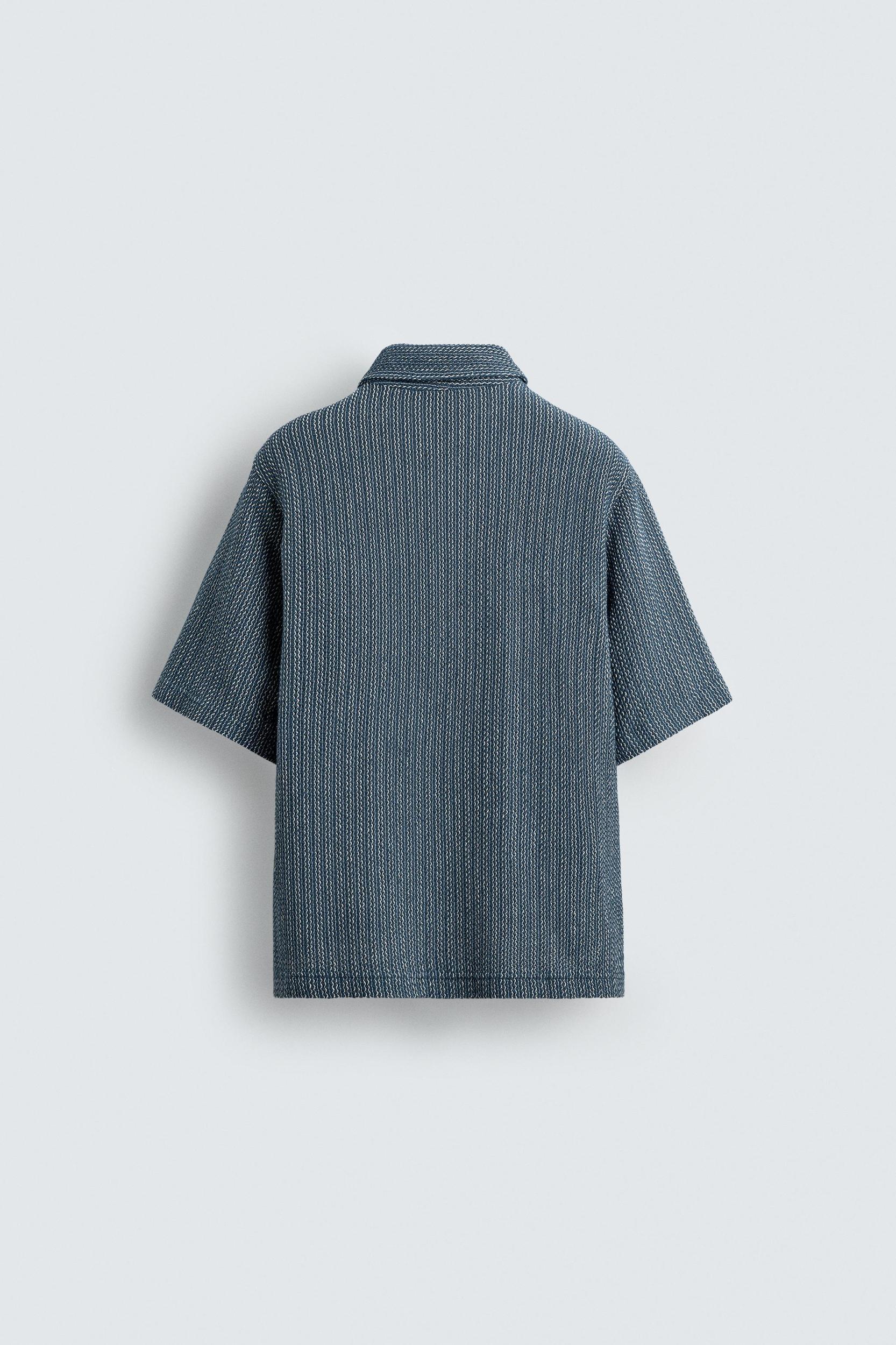 TEXTURED POLO SHIRT Product Image