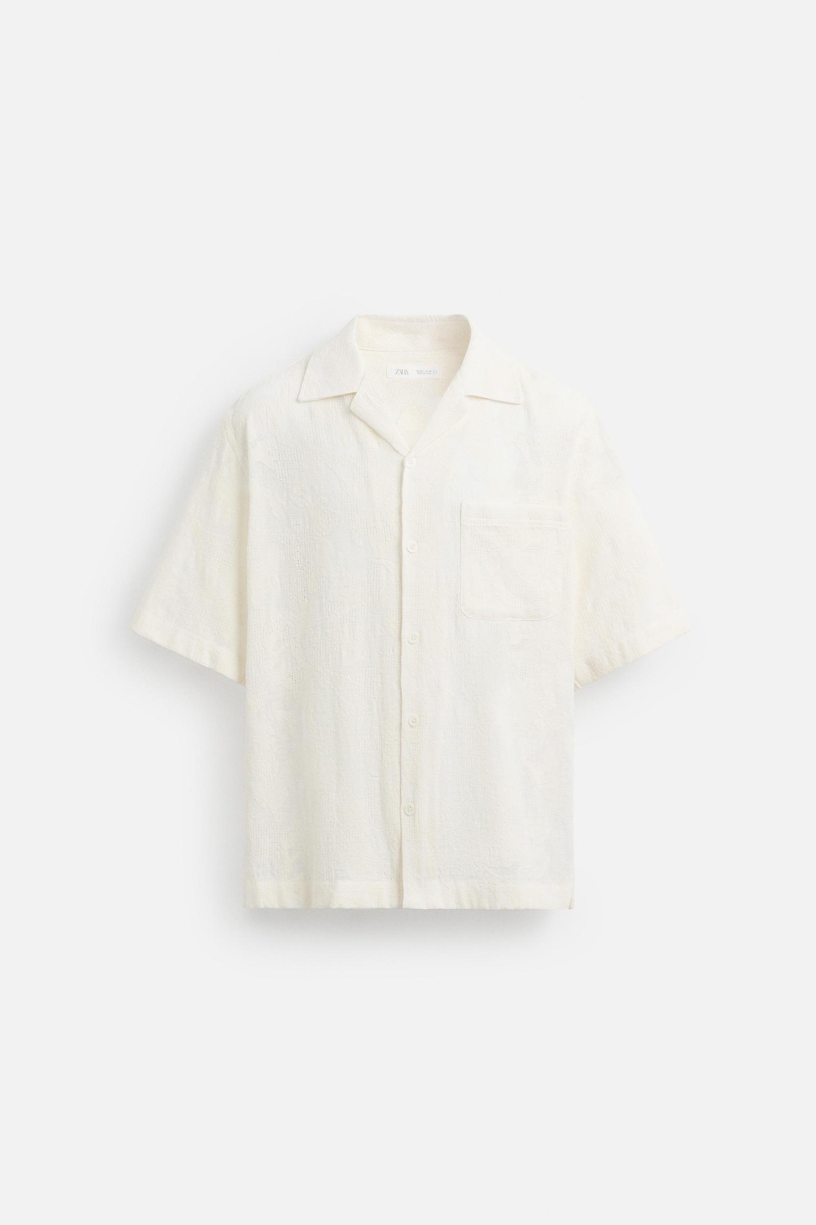 FLORAL JACQUARD SHIRT Product Image