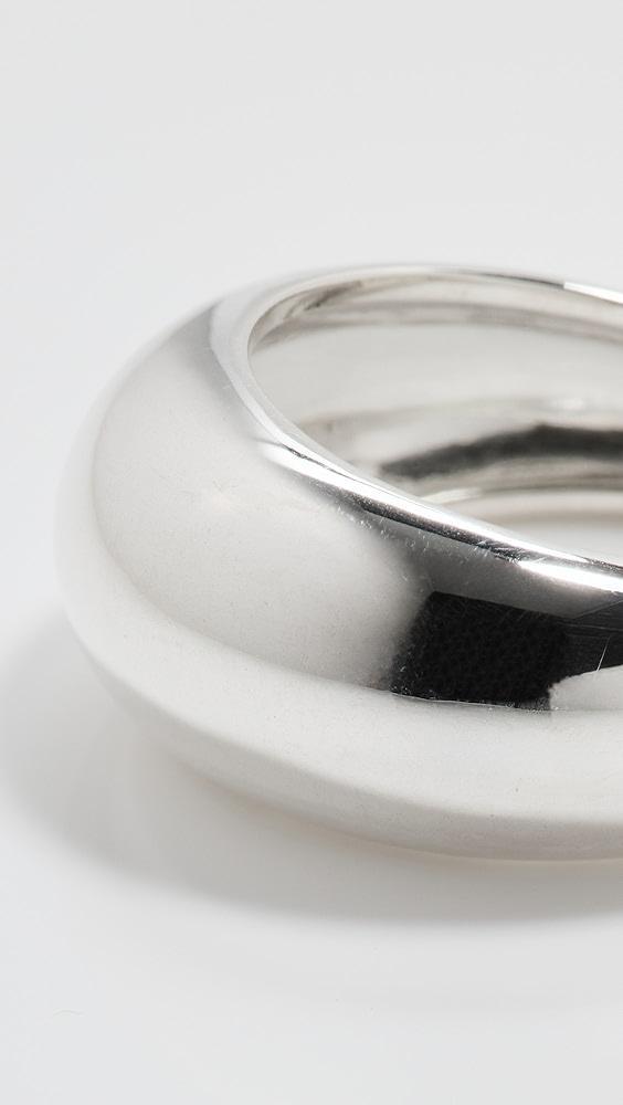 Zoe Chicco Sterling Silver Medium Aura Ring | Shopbop Product Image
