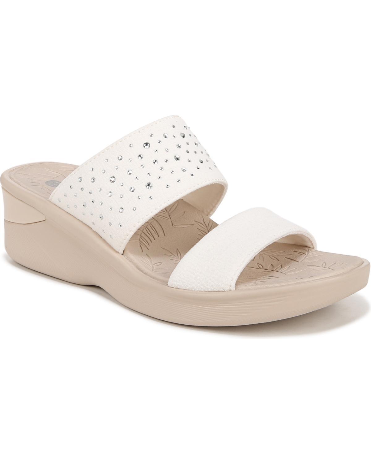 LifeStride Sienna Bright Women's Wedge Sandals, Size: 7.5 Wide, Elemental Blue Product Image