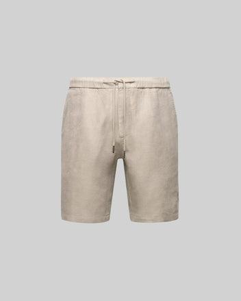 MENS WINDCREST LINEN BLEND DRAWSTRING SHORT - B6R474C200 Product Image