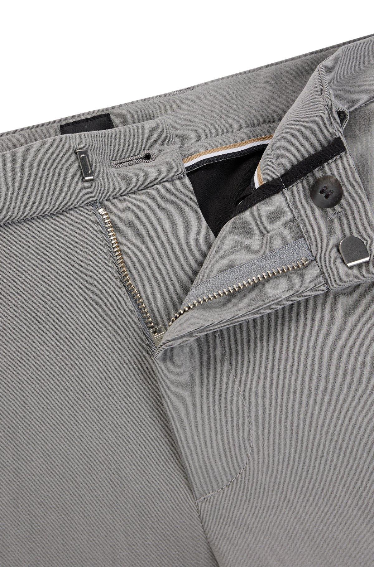 Slim-fit trousers in stretch cotton Product Image