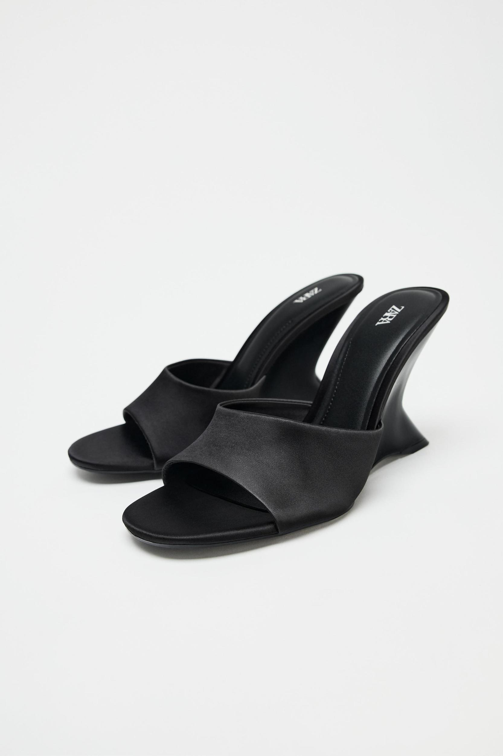 ASYMMETRIC WEDGE SANDALS Product Image