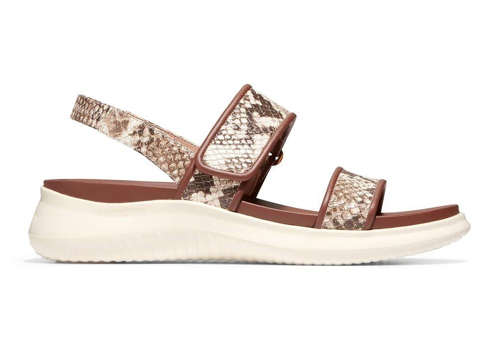 Cole Haan Zerogrand Meritt Sandals (Sandollar Snake Print/Birch) Women's Sandals Product Image