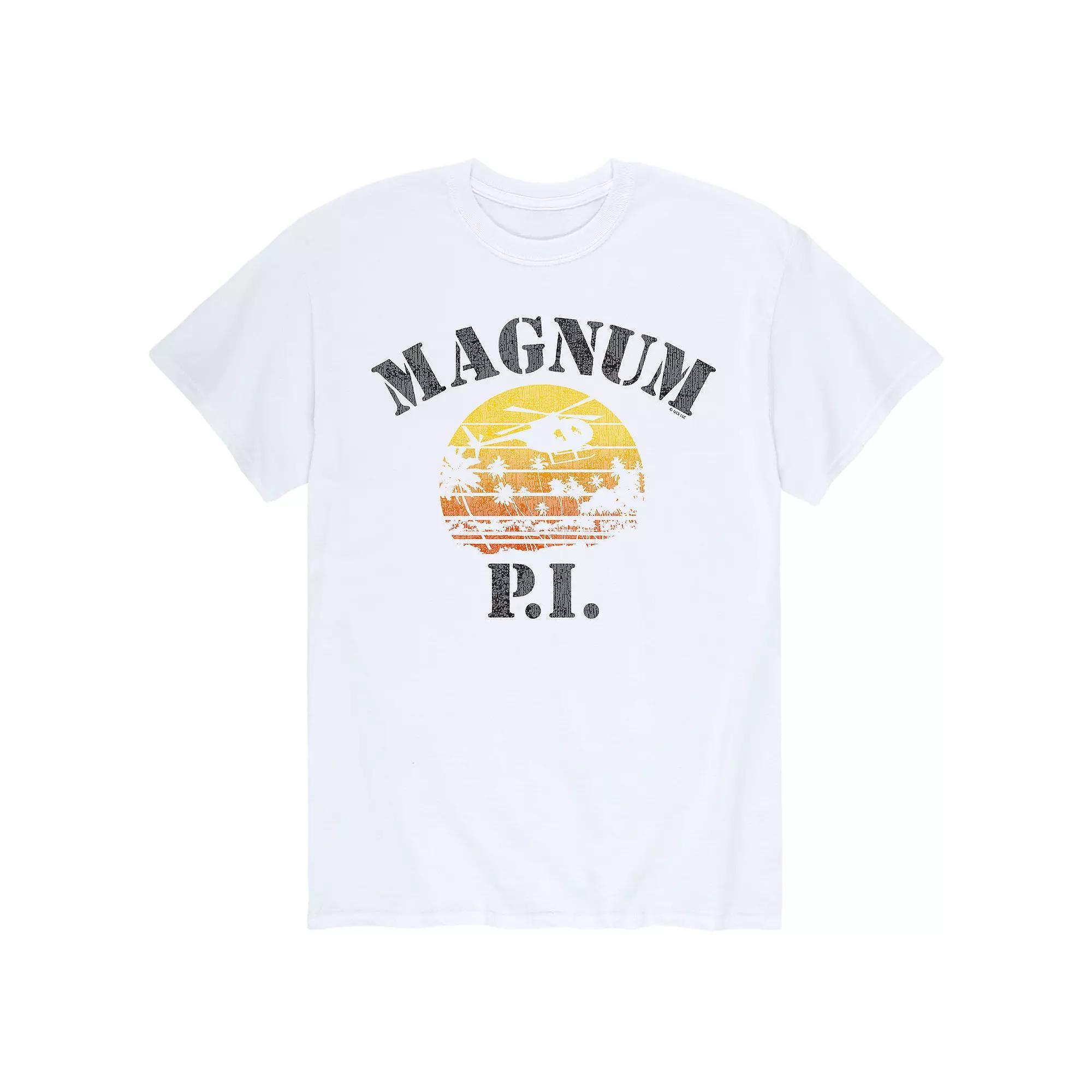 Men's Magnum PI Hawaii Tee, Size: XXL, Gray Product Image