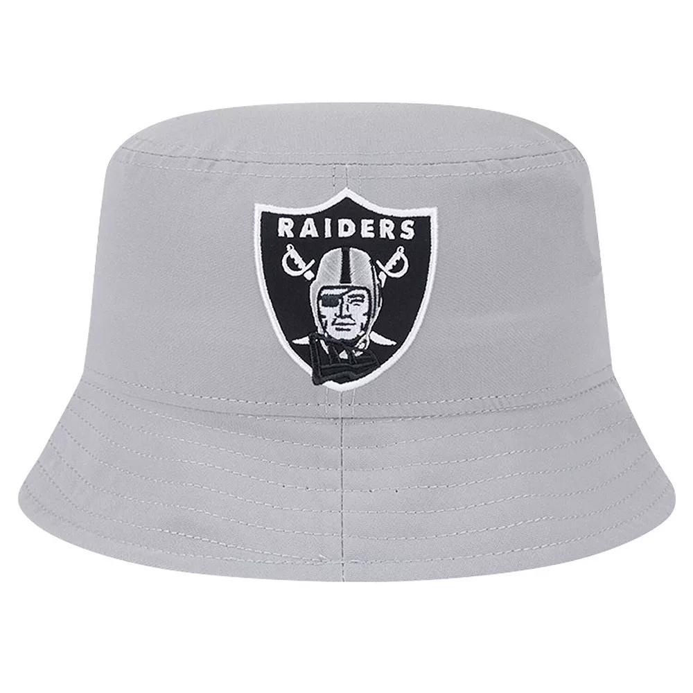 Men's New Era Gray Las Vegas Raiders Helmet Bucket Hat, Size: Small/Medium, Lvr Grey Product Image
