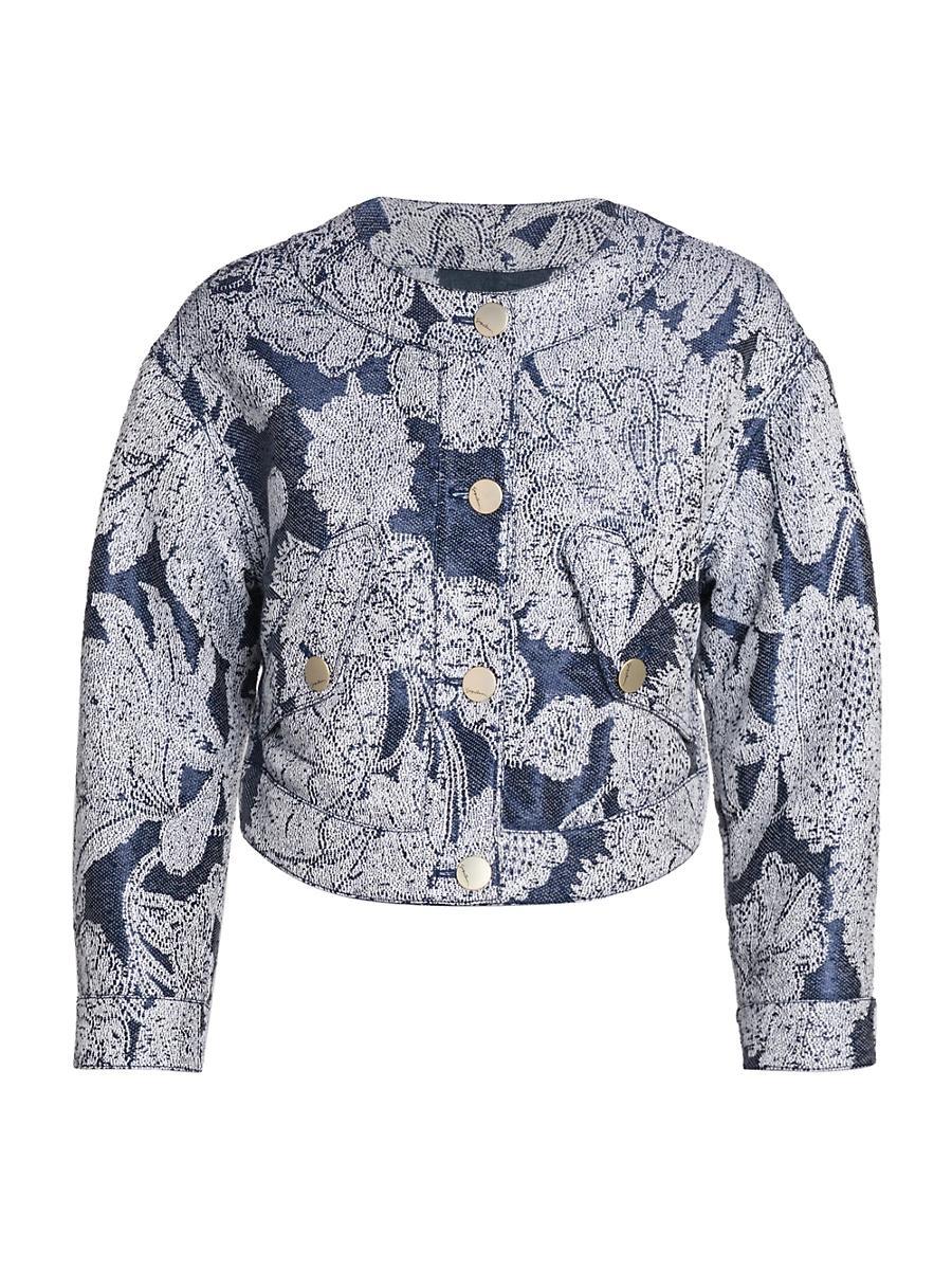 Paisley Crop Jacket Product Image