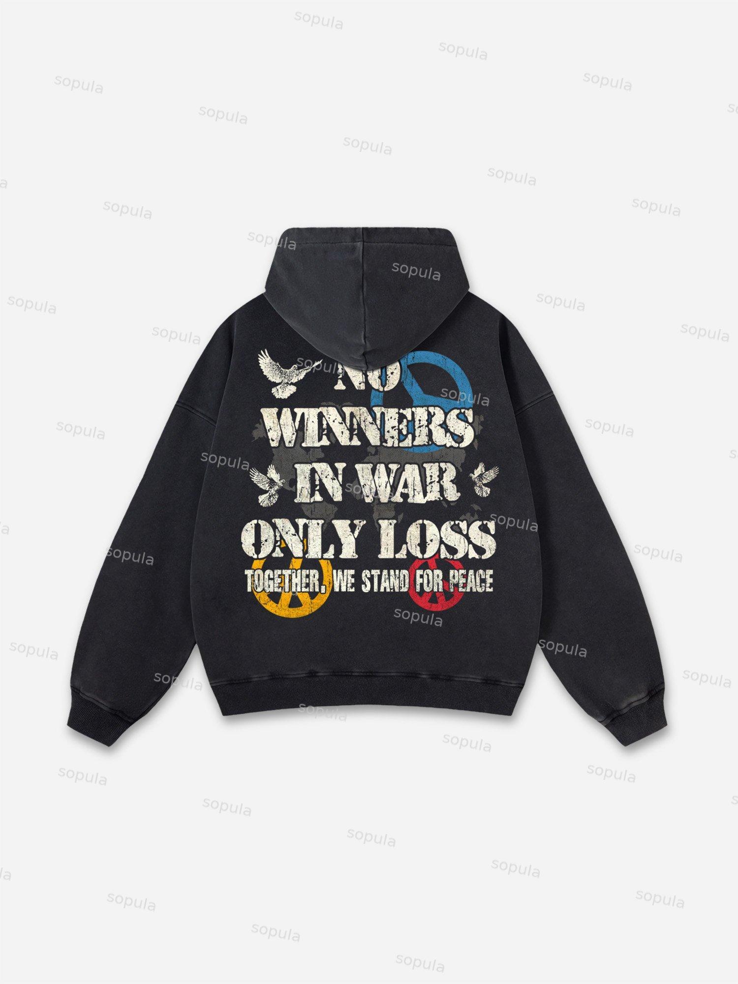 Red Spider Graphic Washed Hoodie Product Image