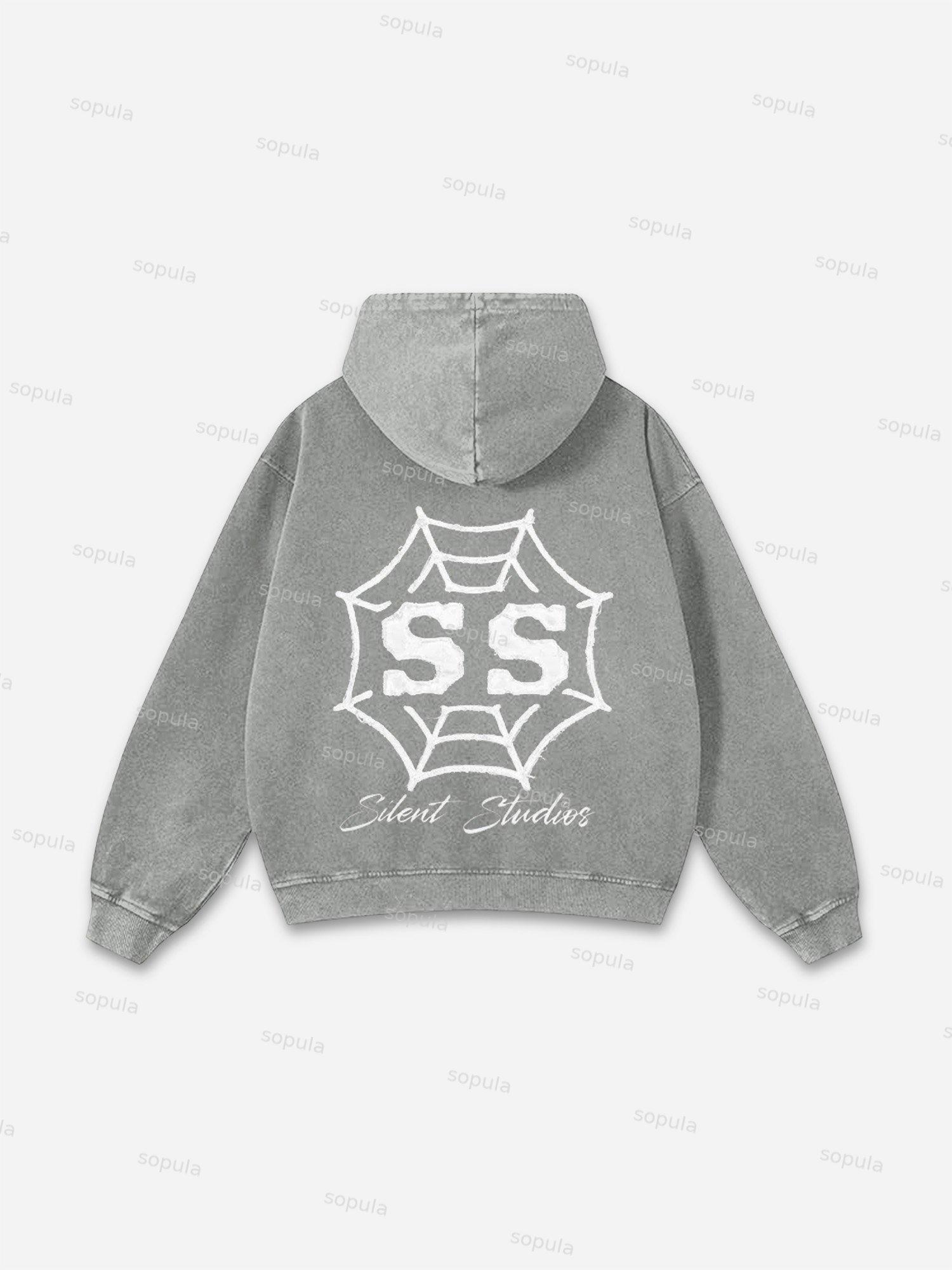 Ye Must Be Born Again Graphic Acid Washed Hoodie Product Image