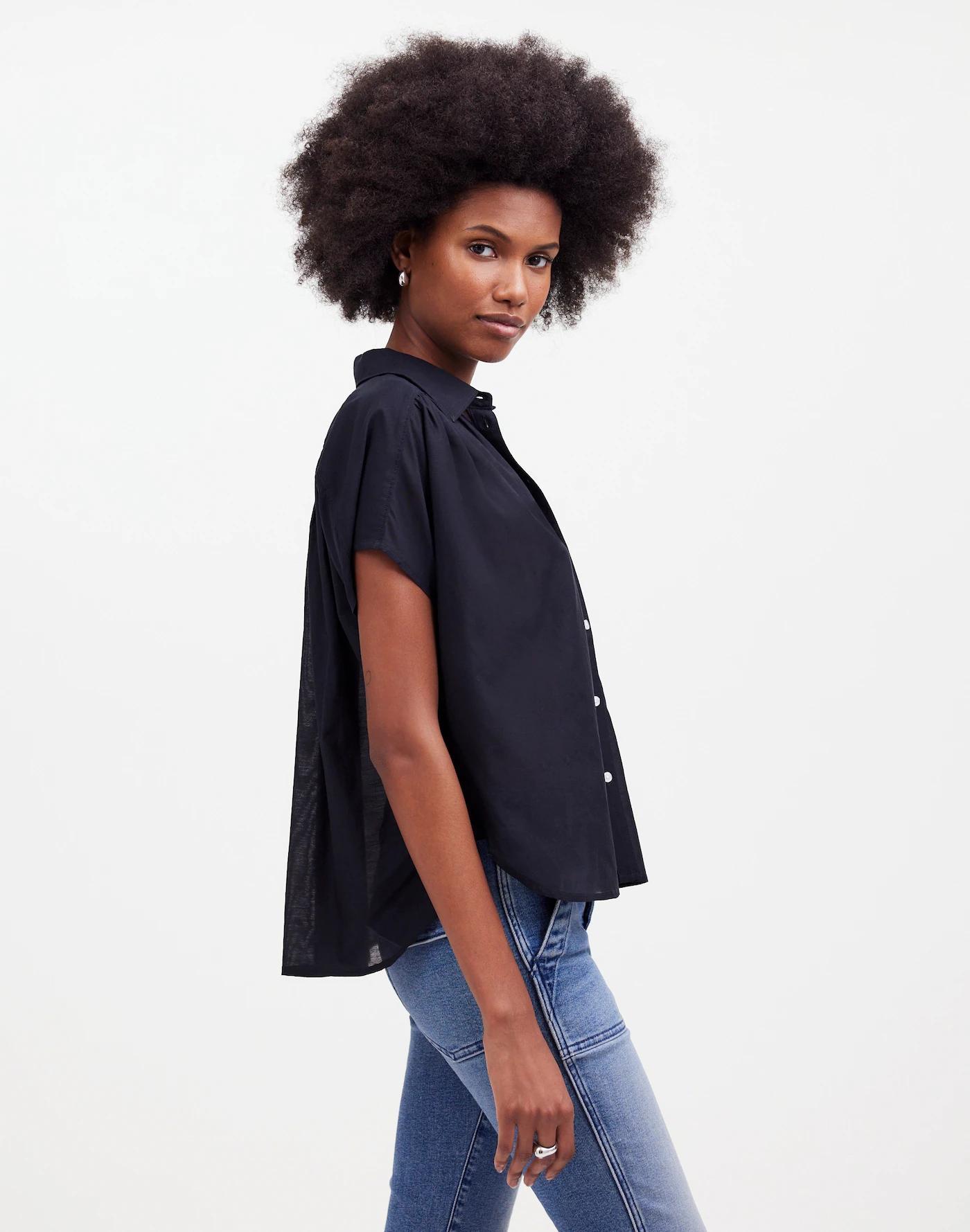 Cap-Sleeve A-Line Top Product Image