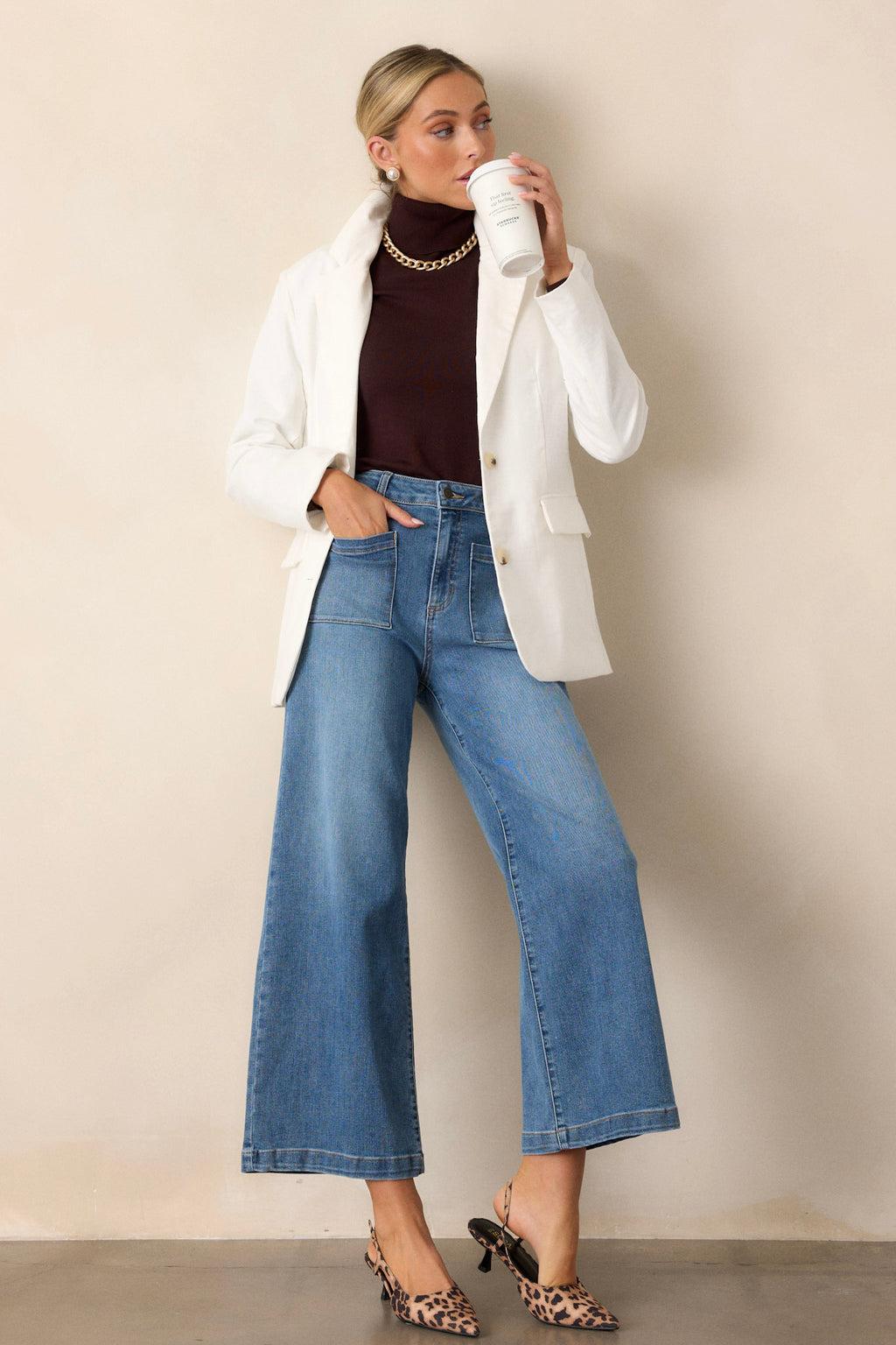 Brunch At Noon Ivory Blazer Product Image