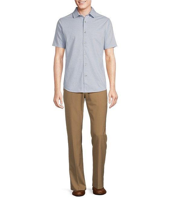 Daniel Cremieux Signature Label Solid Coat Front Pima Knit Shirt Product Image