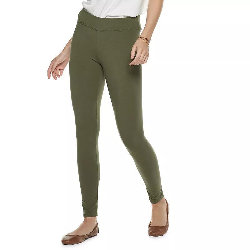 Women's Sonoma Goods For Life® Leggings, Size: Small Short, Black Product Image