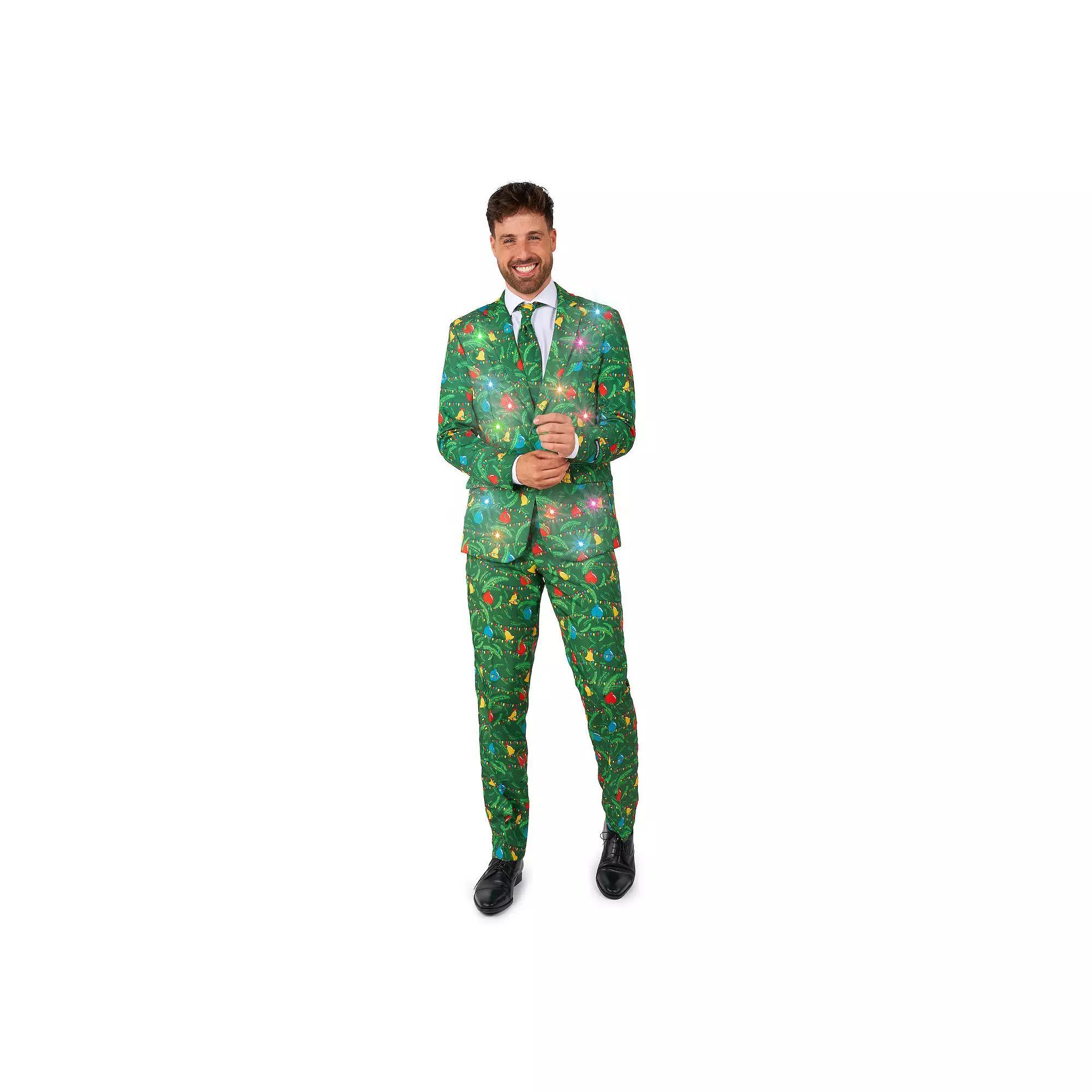 Mens Suitmeister Christmas Tree Light Up Suit Product Image