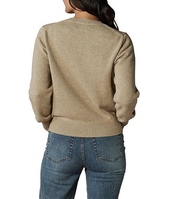 The Normal Brand Bear Crew Neck Long Sleeve Sweater Product Image