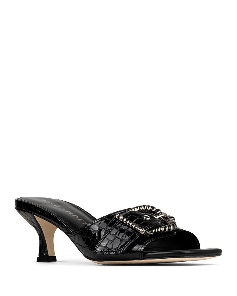 Donald Pliner Womens Buckle Mule Slide Sandals Product Image