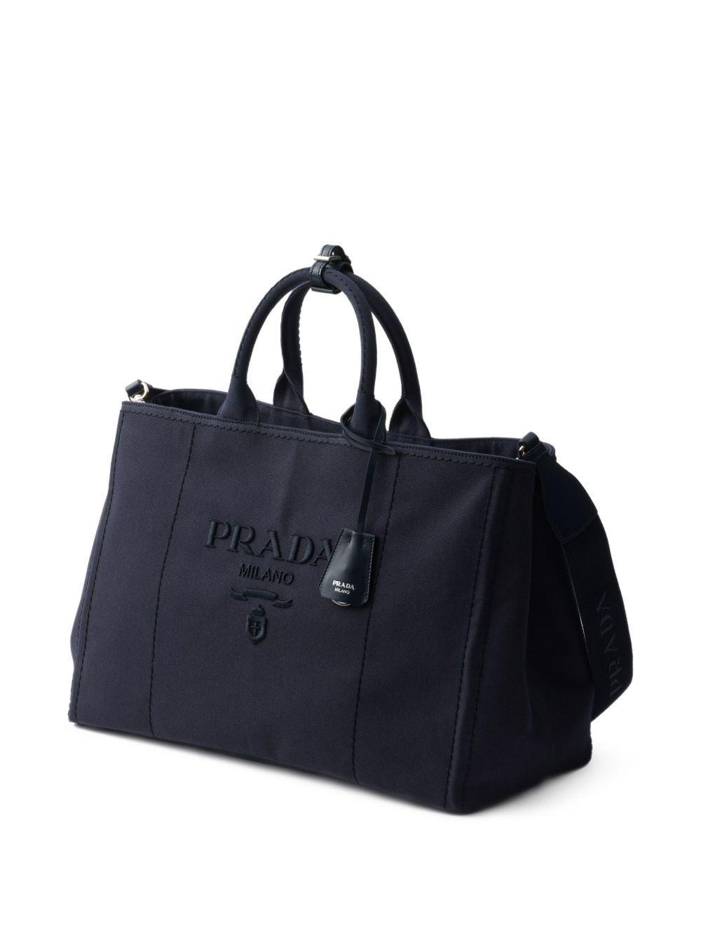 logo-embossed tote bag Product Image
