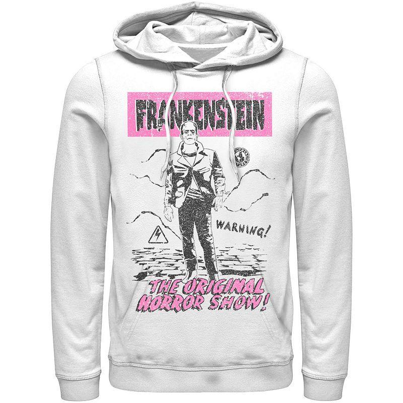Men's Universal Monsters Old Franky Poster Hoodie, Size: XL, Athletic Grey Product Image