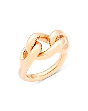 Pomellato 18K Rose Gold Iconica Tango Large Chain Link Ring Product Image