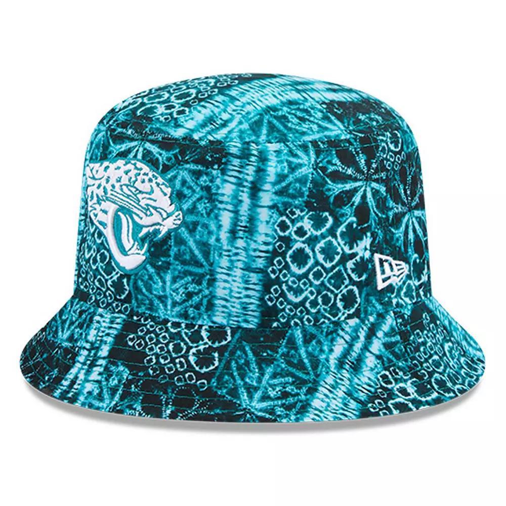 Men's New Era Teal Jacksonville Jaguars Shibori Bucket Hat, Size: Large/XL, Blue Product Image